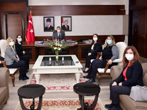 Aydın İŞKAD projelerini Vali Aksoy’a anlattı