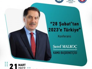 Şeref Malkoç Eskişehir’e geliyor