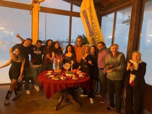 Sarıkamış’ta İranlı turistlerin Nevruz kutlaması