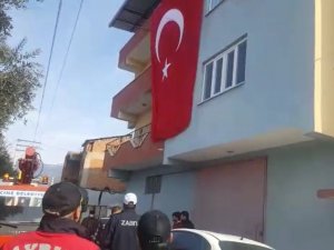 Çineli şehit özel harekat polisinin baba evi yasa büründü