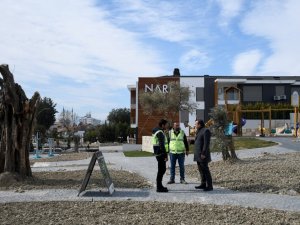 Kuşadası’nda futbol  temalı parkta sona yaklaşıldı