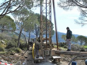 Milas Sakarkaya’da içme suyu için sondaj çalışması başlatıldı
