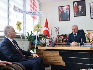 Başkan Zolan’dan MHP İl Başkanı Garip’e ziyaret