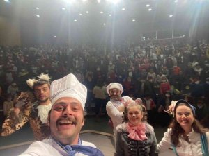 Bodrum’da öğrencilere tiyatro etkinliği sürüyor