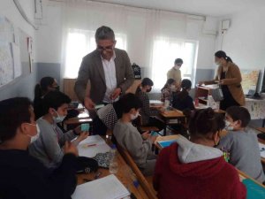 Köyceğiz’de atık yağ getiren öğrenciler sabunlara kavuştu