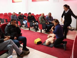 Köyceğiz Belediye personeline ilkyardım eğitimi verildi