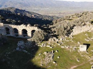 Alinda Antik Kenti bakanlıktan gelecek müjdeli haberi bekliyor