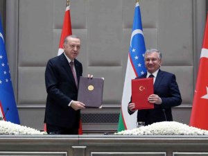 Türkiye-Özbekistan arasında 10 anlaşma imzalandı