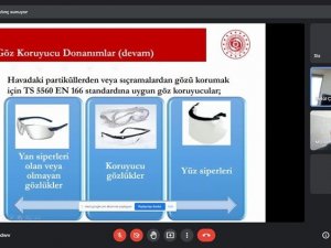 ADÜ’de kimyasal kullanımının zararları ve kullanımı anlatıldı