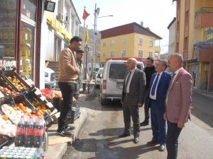 MHP İl Başkanı Güngöralp’tan Çatak esnafına ziyaret