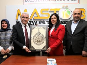 Başkan Güder’den MASTÖB’e hayırlı olsun ziyareti