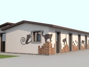 Kuşadası Belediyesi kedi tedavi ünitesi yapımında son aşamaya geldi