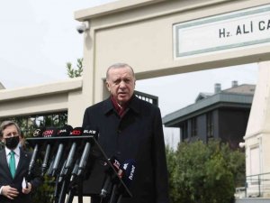 Cumhurbaşkanı Erdoğan: “İstanbul’da liderler zirvesini gerçekleştirebilir ve olumsuz gidişi olumlu bir hale dönüştürmenin kararını iki liderle gerçekleştirebilirsek Türkiye olarak mutluluk duyacağız”