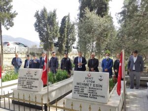 Buharkent’te Şehit Üsteğmen Mehmet Esin anıldı