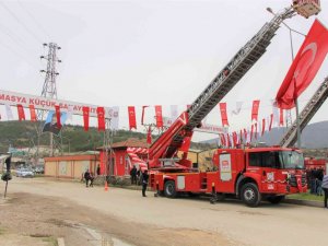 Amasya’da sanayi sitesine itfaiye istasyonu açıldı