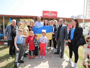 Başkan Tarhan, Ukraynalılar ile buluştu