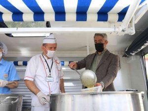 Marmaris Huzurevi’nde her gün iftar yemeği veriliyor