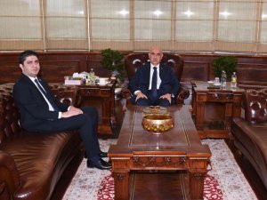 MHP Genel Başkan Yardımcısı Özdemir Bakan Kirişci ile görüştü