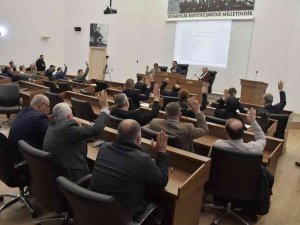 Biga Belediyesi nisan ayı meclis toplantısı yapıldı