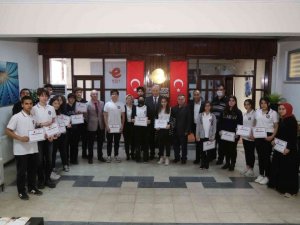 Başkan Atay lise öğrencilerini ağırladı