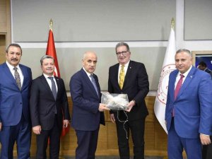 Söke Borsa Başkanı Nejat Sağel ve UPK Başkanı Balçık’tan Tarım Bakanı Kirişçi’ye Ziyaret