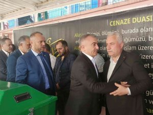 MHP’li başkanın ağabeyi son yolculuğuna uğurlandı