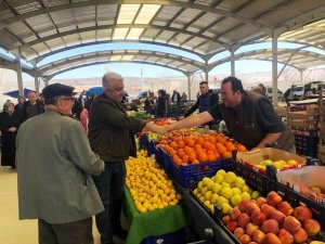 Başkan Çalışkan’dan pazaryeri ziyaret