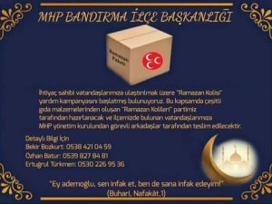 Bandırma MHP’den gönül seferberliği