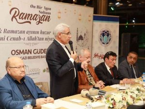Başkan Güder, basın mensuplarıyla iftarda biraya geldi