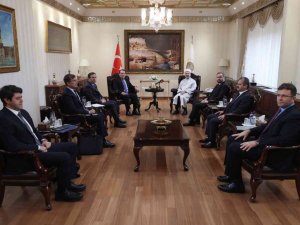 Türk Devletleri Teşkilatı Genel Sekreteri Amreyev’den Diyanet’e ziyaret