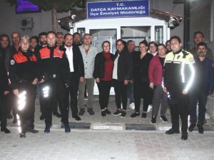 MHP Datça, polislerle birlikte iftar yaptı