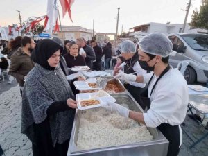 Bodrum’da binlerce kişi aynı sofrada buluştu