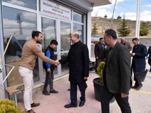 Başkan Pekyatırmacıdan dış mahalle ziyaretleri