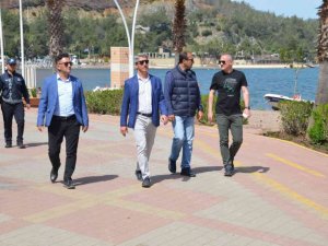 İçmeler son sürat yaza hazırlanıyor