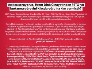 Bakan Soylu: “FETÖ’yü kurtarma görevini Kılıçdaroğlu’na kim vermiştir?”