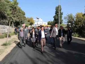 Gümüşlük ve Türkbükü’nde üst yapı çalışmaları devam ediyor