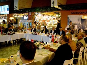 Başkan Çerçioğlu’ndan iftar yemeğinde, Başkan Ömer Günel’e tam destek