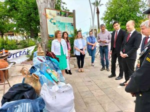 Köyceğiz’de geri dönüşüm sergisi açıldı