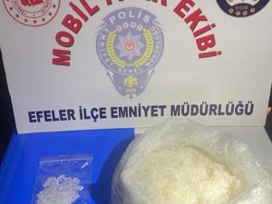 Aydın’da yarım kilo uyuşturucu madde ele geçirildi