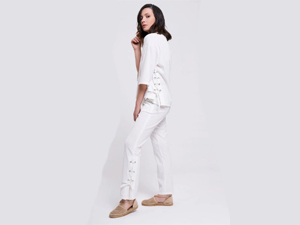 Yaza girerken hayat kurtaran beyaz pantolon modelleri