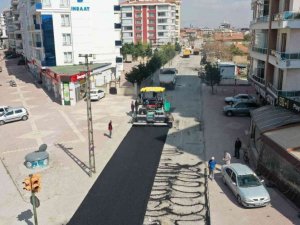 Başkan Kavuş yol yapım çalışmalarını yerinde inceledi