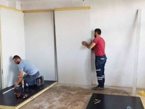Çok amaçlı salonlara soğuk hava deposu kuruluyor