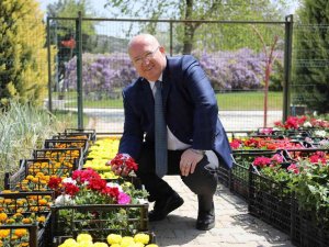 Menteşe’de bahar renkleri çiçek açtı