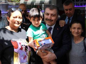 Bakan Koca’ya Aydın’da yoğun ilgi