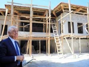 Ağa Bahçesi Konağı’nın yüzde 75’i tamamlandı