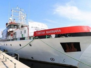 TÜBİTAK MAM Gemisi, deprem araştırmaları için Kuşadası Körfezi’nde