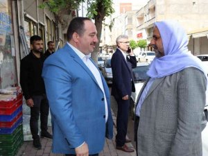 Başkan Ekinci mesaiye esnaf gezisi ile başladı