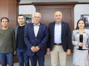Başkan Atabay, Aydınlı eski bakan Altıntaş’ı ağırladı