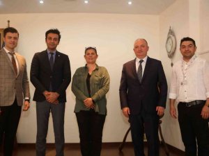 Başkan Çerçioğlu Kızılay heyetini ağırladı