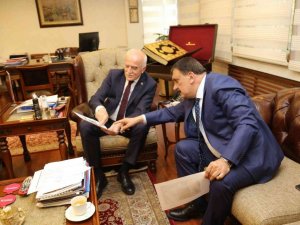 Başkan Gürkan Ankara’da yoğun temaslarda bulundu